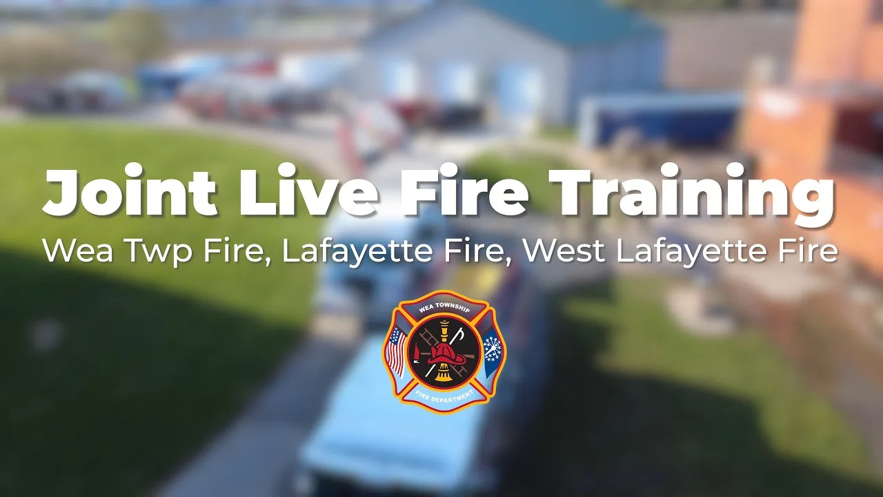 A still from the Multi-Department Live Fire Training video.